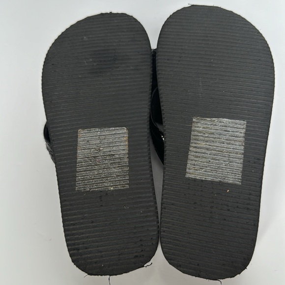 NEW L’Amour Girls Flip Flops, Platform, kids size 12 - Picture 2 of 5